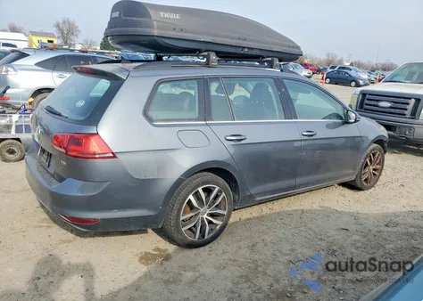 2016 Volkswagen Golf Sportwagen S z USA, uszkodzony, nr VIN 3VWC17AU1GM518837